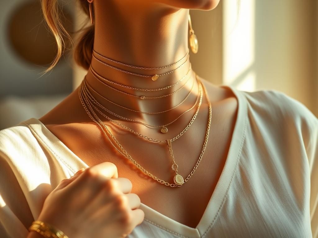 Gouden Sieraden Layeren: De Ultieme Zomerstijl 2024
