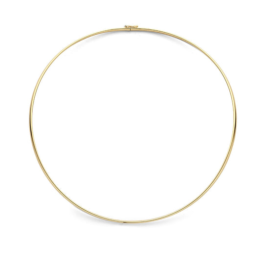 14K Geelgouden Spangcollier - 40 cm Lengte, 2.8 mm Schakelbreedte