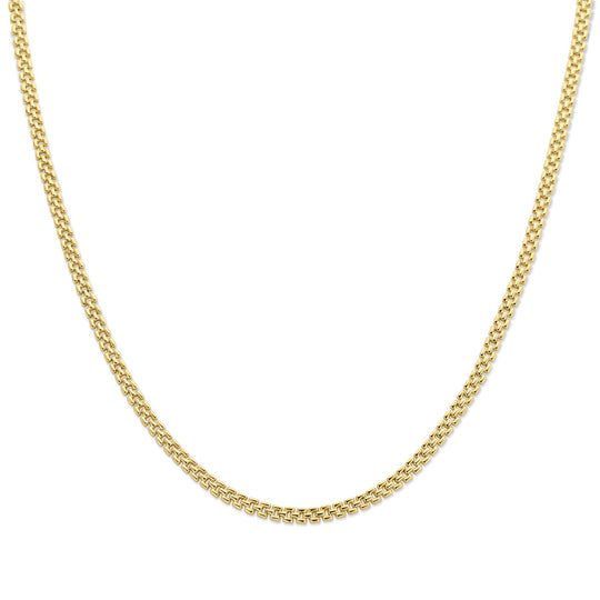 14K Geelgouden Collier met Panter Schakels van 5 mm – Uniek en Stijlvol