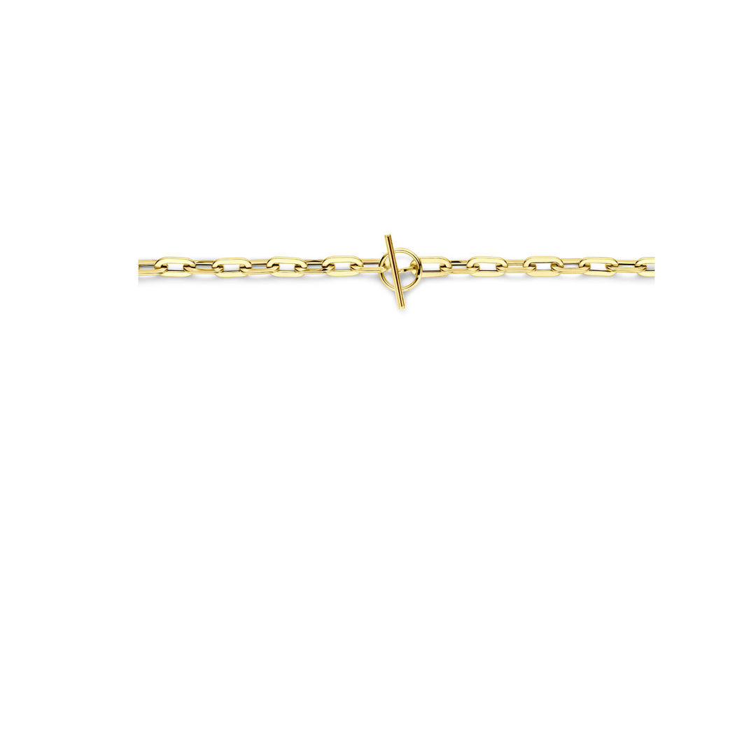 14k Geelgouden Collier 5,5 mm – 45 cm met Kapittelslot