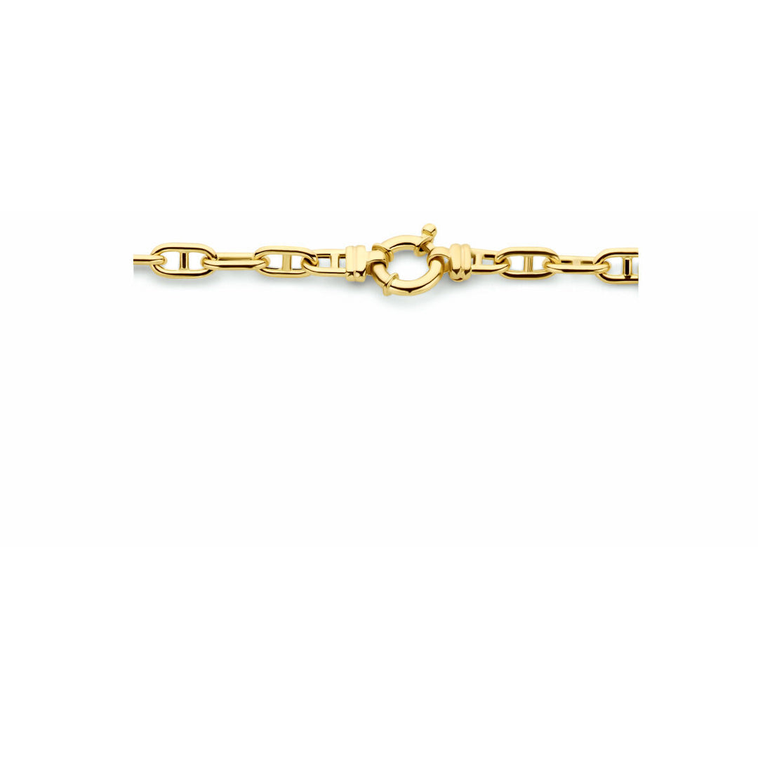14k Geelgouden Paperclip Collier 5,8 mm – 45 cm met Groot Veerslot