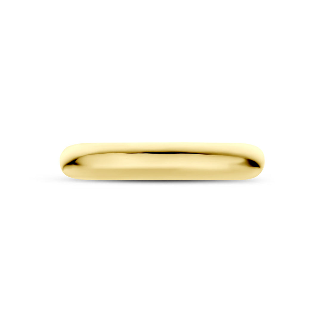 14k Geelgouden Ring – 4 mm Breed, Tijdloos Design