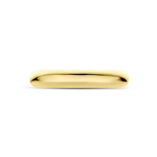 14k Geelgouden Ring – 4 mm Breed, Tijdloos Design