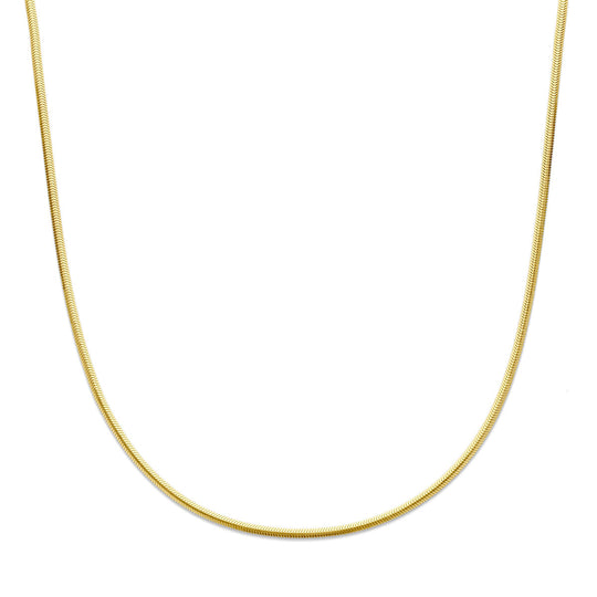 14k Geelgouden Slangencollier 2,6 mm – 42 cm