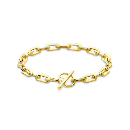 14k Gouden Armband 5,5 mm – 19 cm met Kapittelslot
