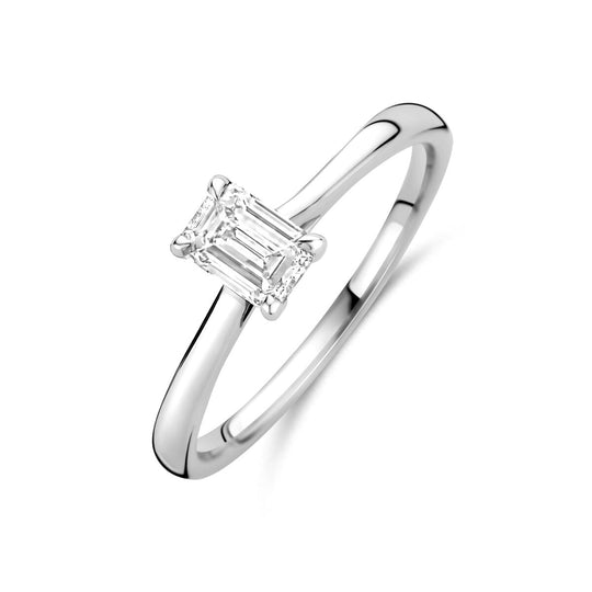 14k Gouden Ring met Lab Grown Diamant 0.50ct
