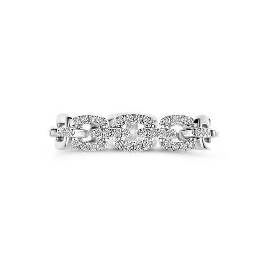 14k Geelgouden Flexibele Ring met Diamant 0.24ct