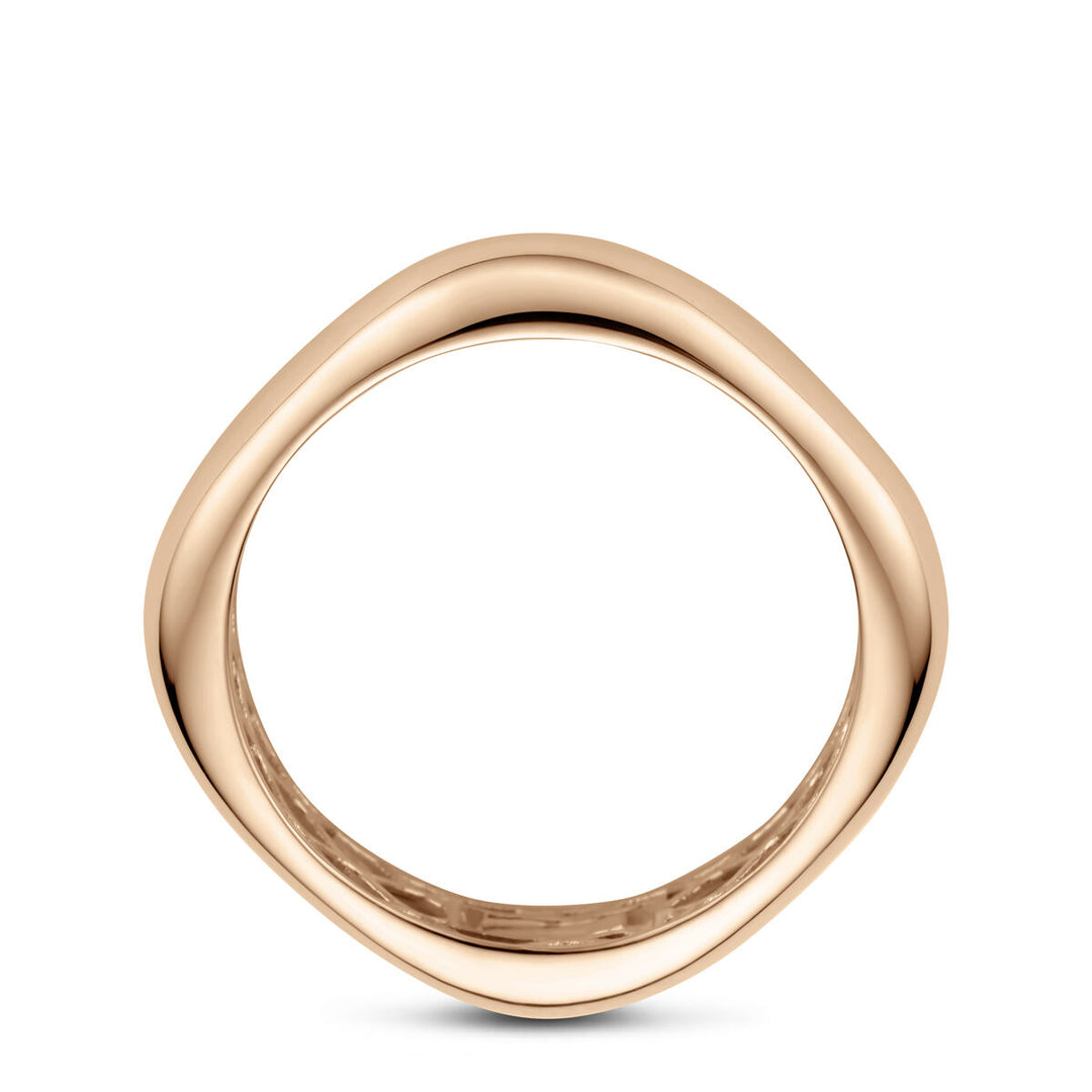 14k Geelgouden Ring – 4 mm Breed, Tijdloos Design