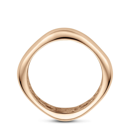 14k Geelgouden Ring – 4 mm Breed, Tijdloos Design