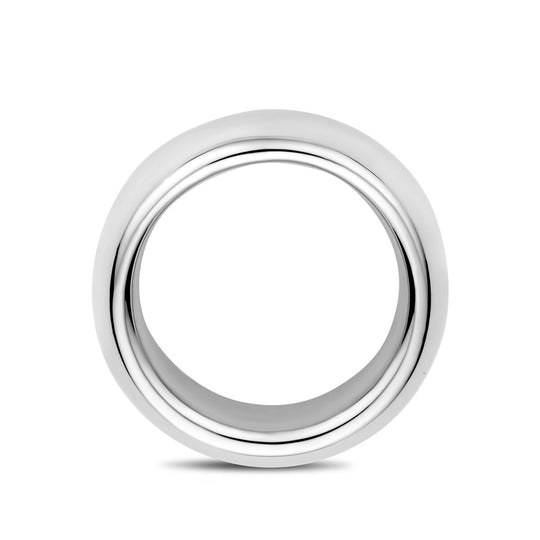 Gerhodineerde 925 Zilveren Ring - 9,5 mm Breed
