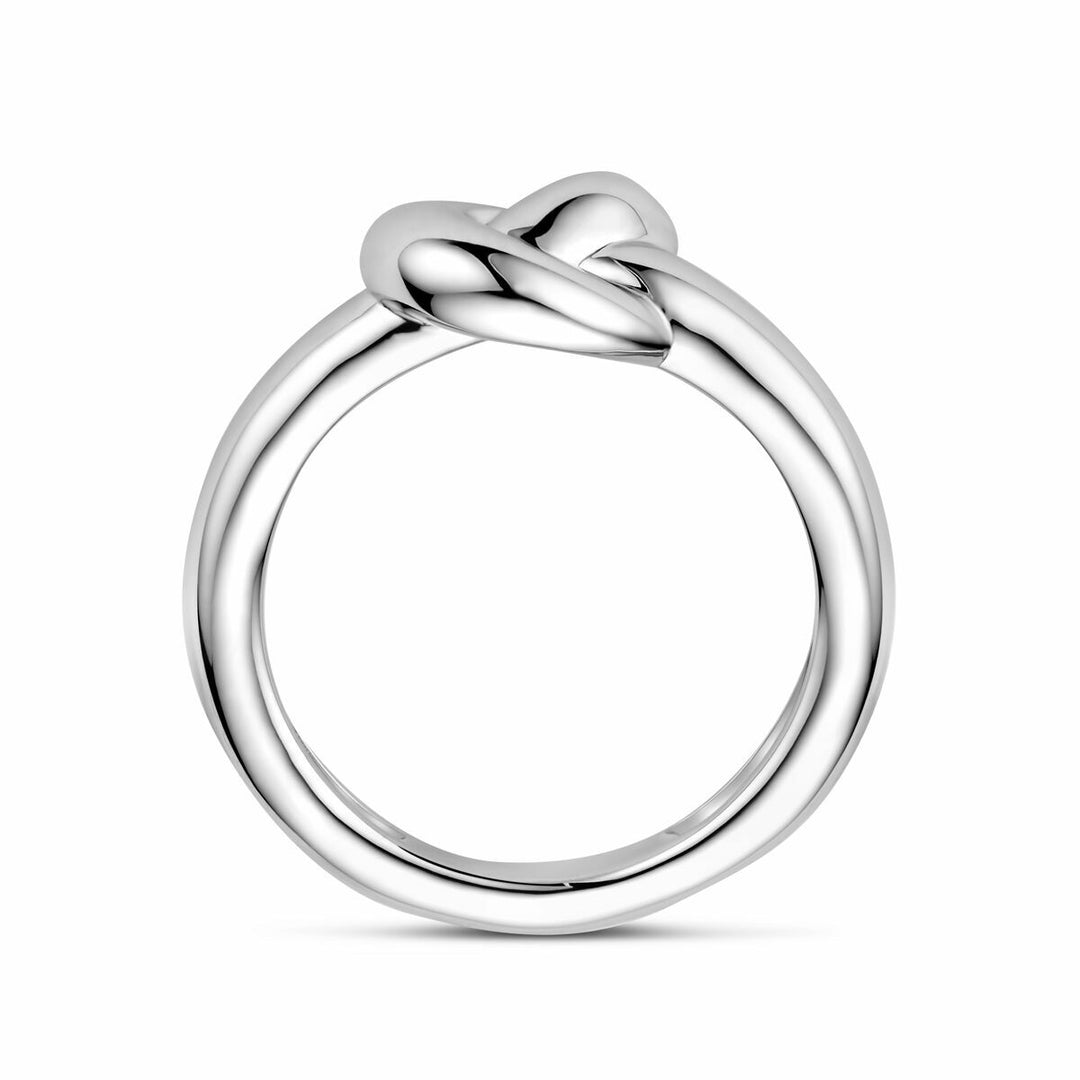 Zilver Gerhodineerde Ring - 8,5 mm Breed
