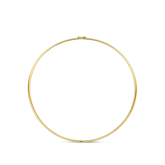 14K Geelgouden Spang Collier - 3.4mm Schakelbreedte, 40cm Lengte