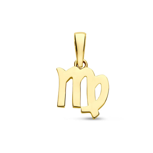 14k Geelgouden Hanger Sterrenbeeld Maagd – Per Stuk