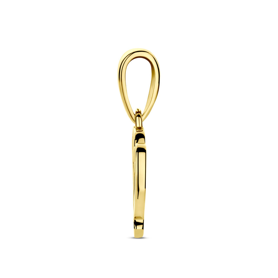 14k Geelgouden Hanger Sterrenbeeld Maagd – Per Stuk