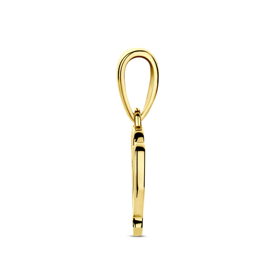 14k Geelgouden Hanger Sterrenbeeld Maagd – Per Stuk