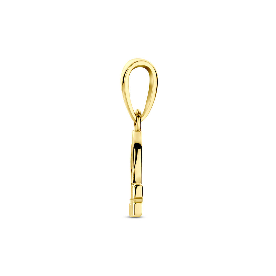 14k Geelgouden Hanger Sterrenbeeld Weegschaal – Per Stuk
