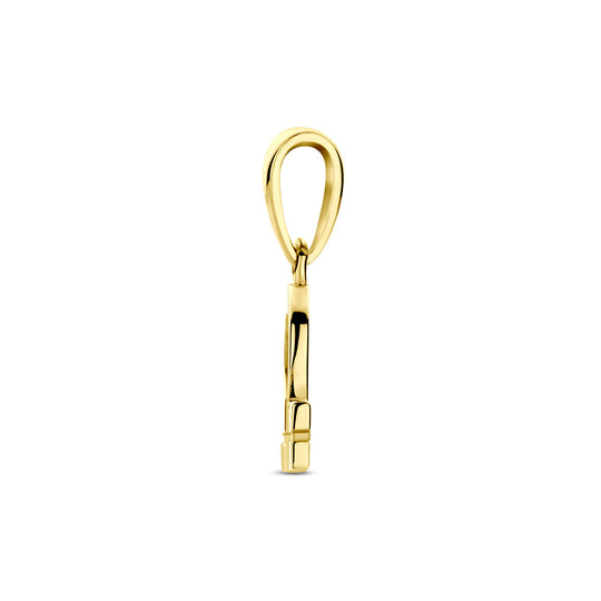 14k Geelgouden Hanger Sterrenbeeld Weegschaal – Per Stuk