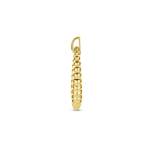 14k Geelgouden Hanger - Afmeting 36mm x 24mm