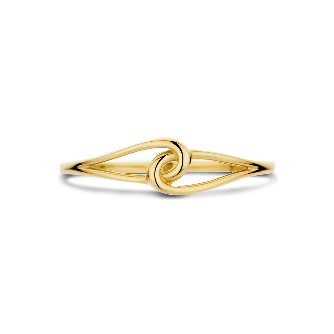 Verfijnde 14k Geelgouden Ring met 5mm Breedte