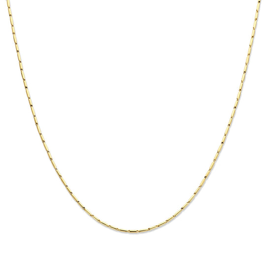 14K Geelgouden Collier met 1,9 mm Breedte – Elegant en Tijdloos