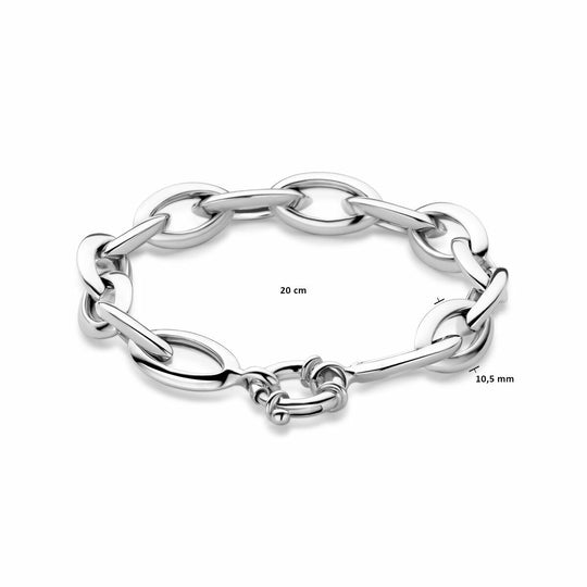 Gerhodineerd 925 Zilveren Armband | Stijlvol en Duurzaam Design