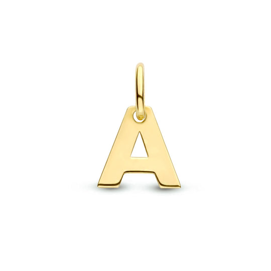 14k Geelgouden Letter Hanger – Persoonlijk Sieraad