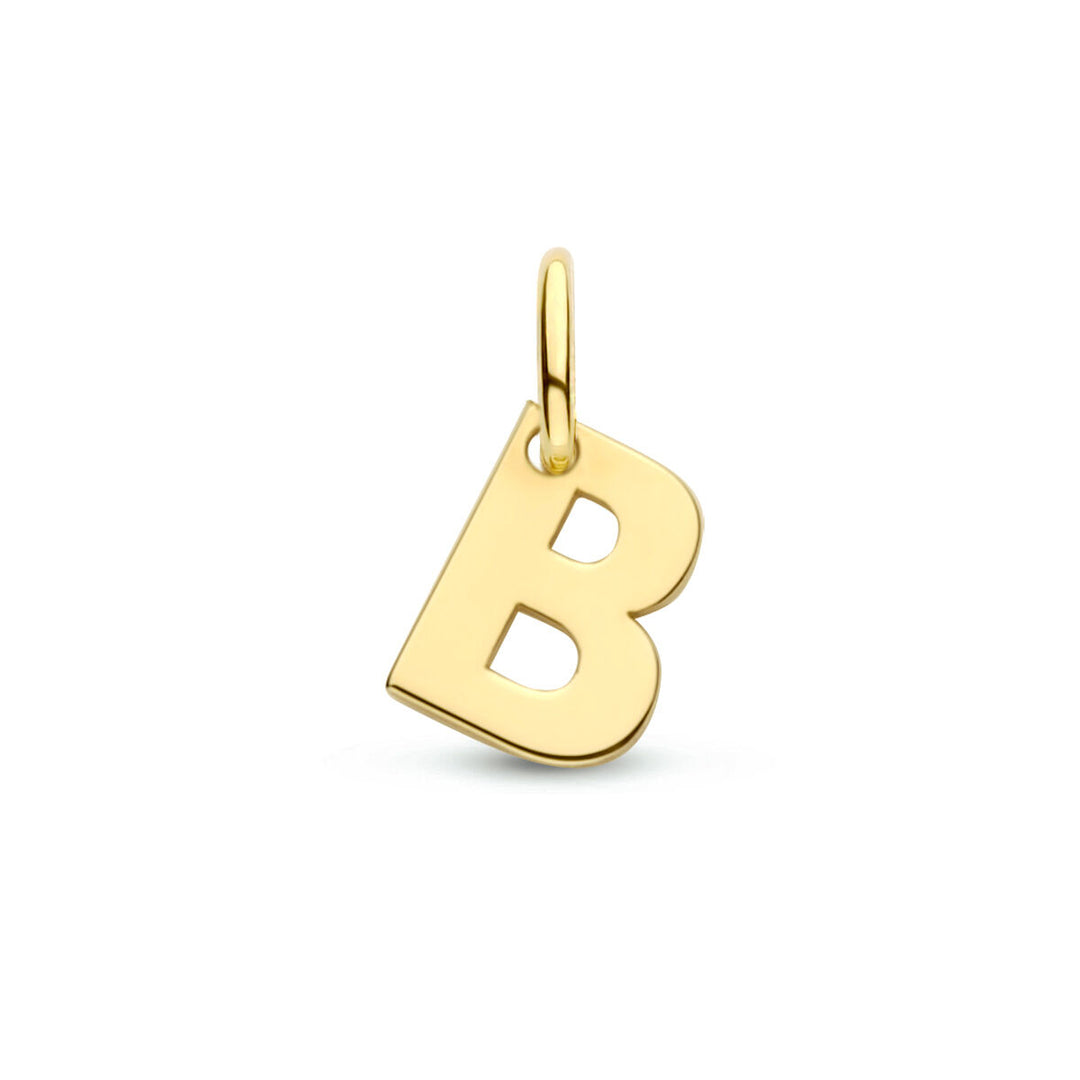 14k Geelgouden Letter Hanger – Persoonlijk Sieraad