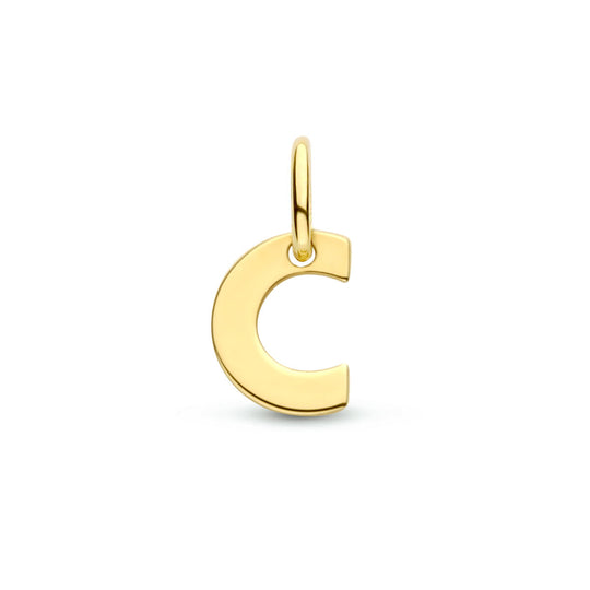 14k Geelgouden Letter Hanger – Persoonlijk Sieraad