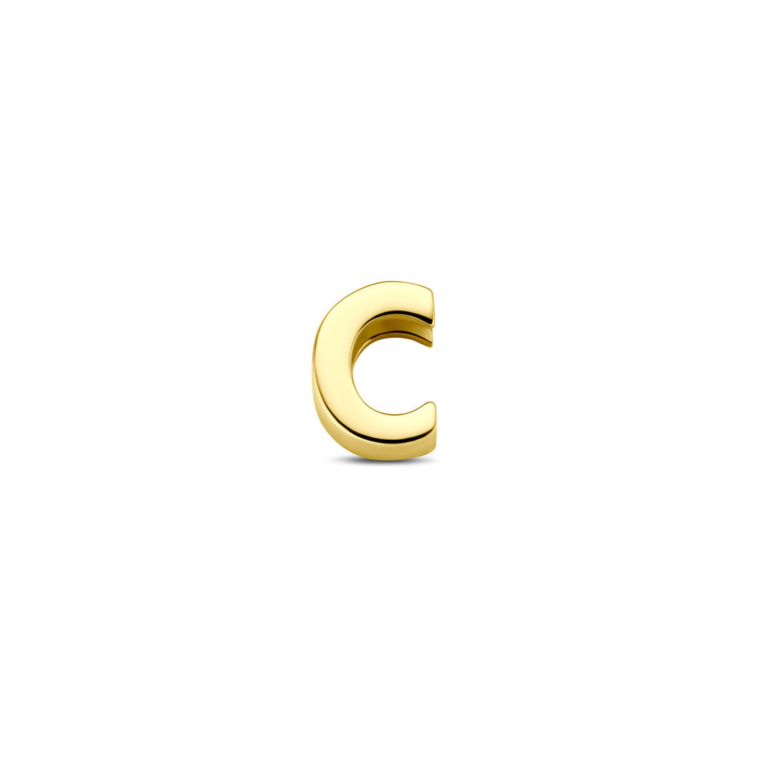 9k Geelgouden Hanger met Letter – Alfabet Hanger