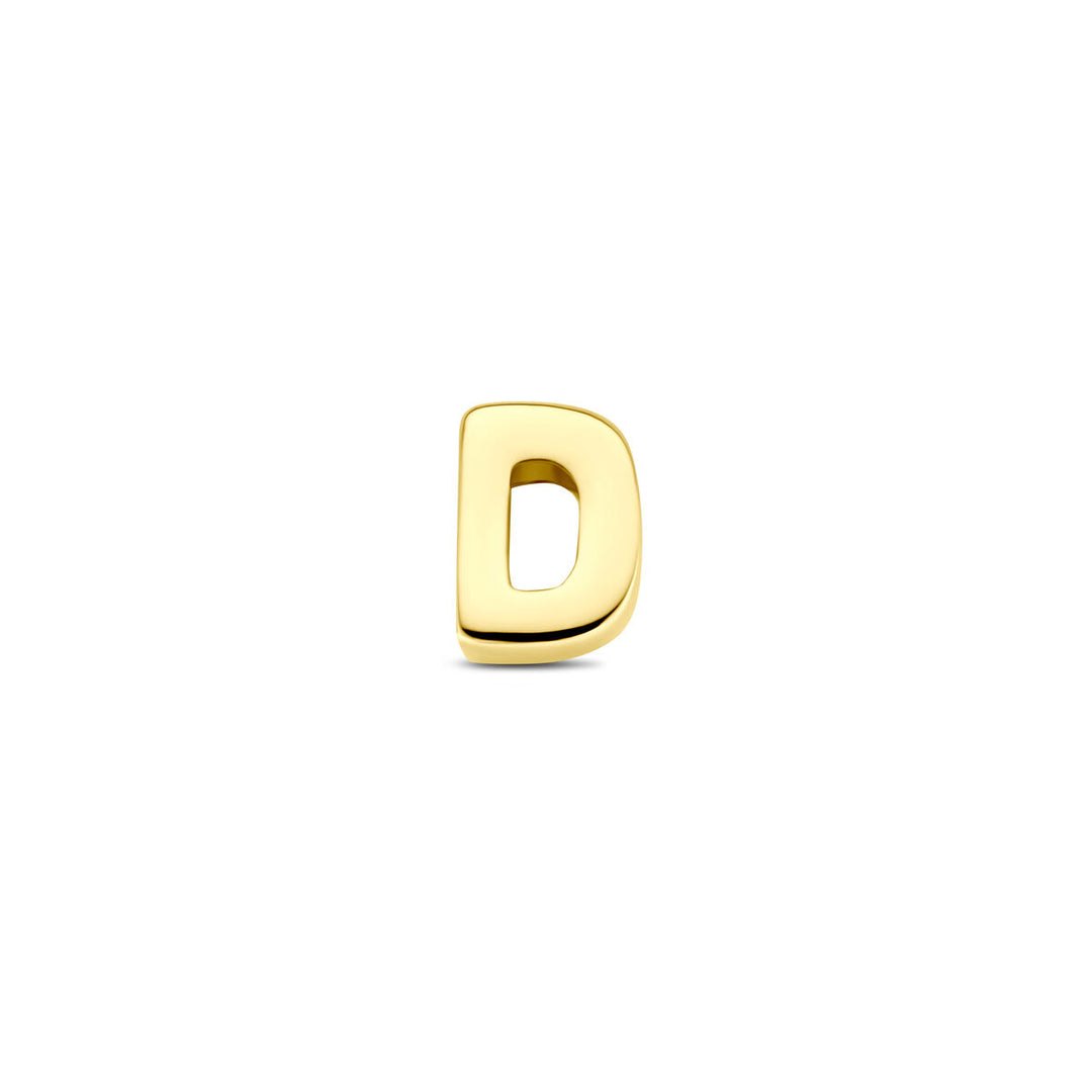 9k Geelgouden Hanger met Letter – Alfabet Hanger