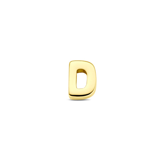 9k Geelgouden Hanger met Letter – Alfabet Hanger