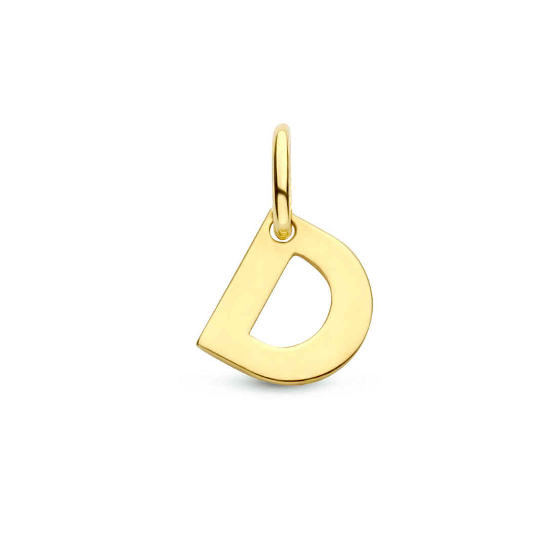 14k Geelgouden Letter Hanger – Persoonlijk Sieraad