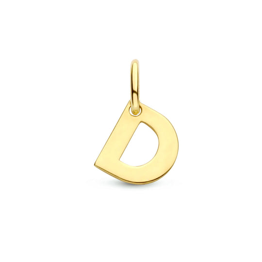 14k Geelgouden Letter Hanger – Persoonlijk Sieraad