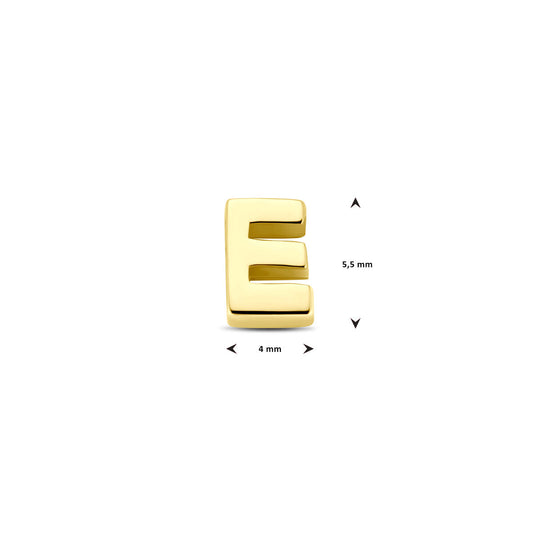 9k Geelgouden Hanger met Letter – Alfabet Hanger