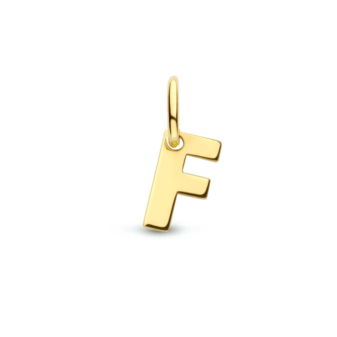 14k Geelgouden Letter Hanger – Persoonlijk Sieraad