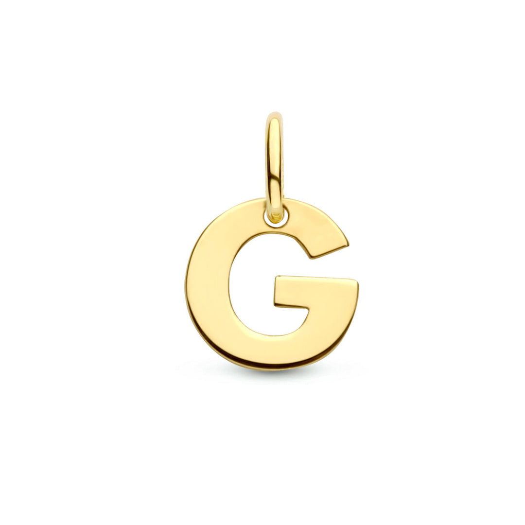 14k Geelgouden Letter Hanger – Persoonlijk Sieraad
