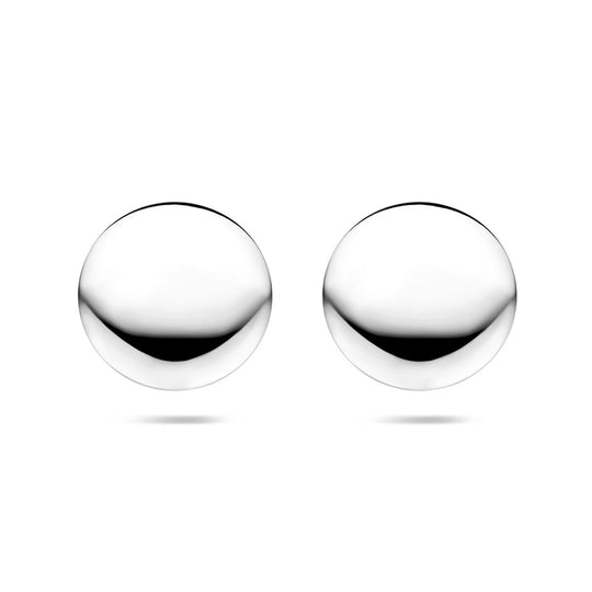 Gerhodineerd 925 zilveren oorknoppen – 23,5mm