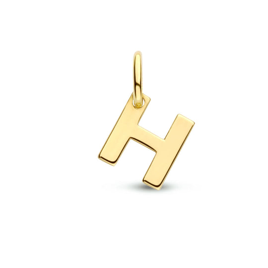 14k Geelgouden Letter Hanger – Persoonlijk Sieraad