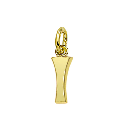 14k geelgouden hanger letter – initialen collier