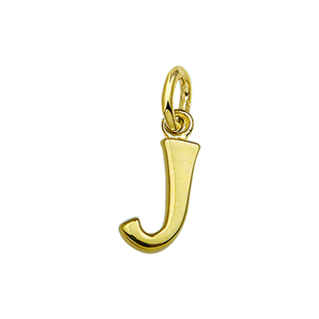 14k geelgouden hanger letter – initialen collier