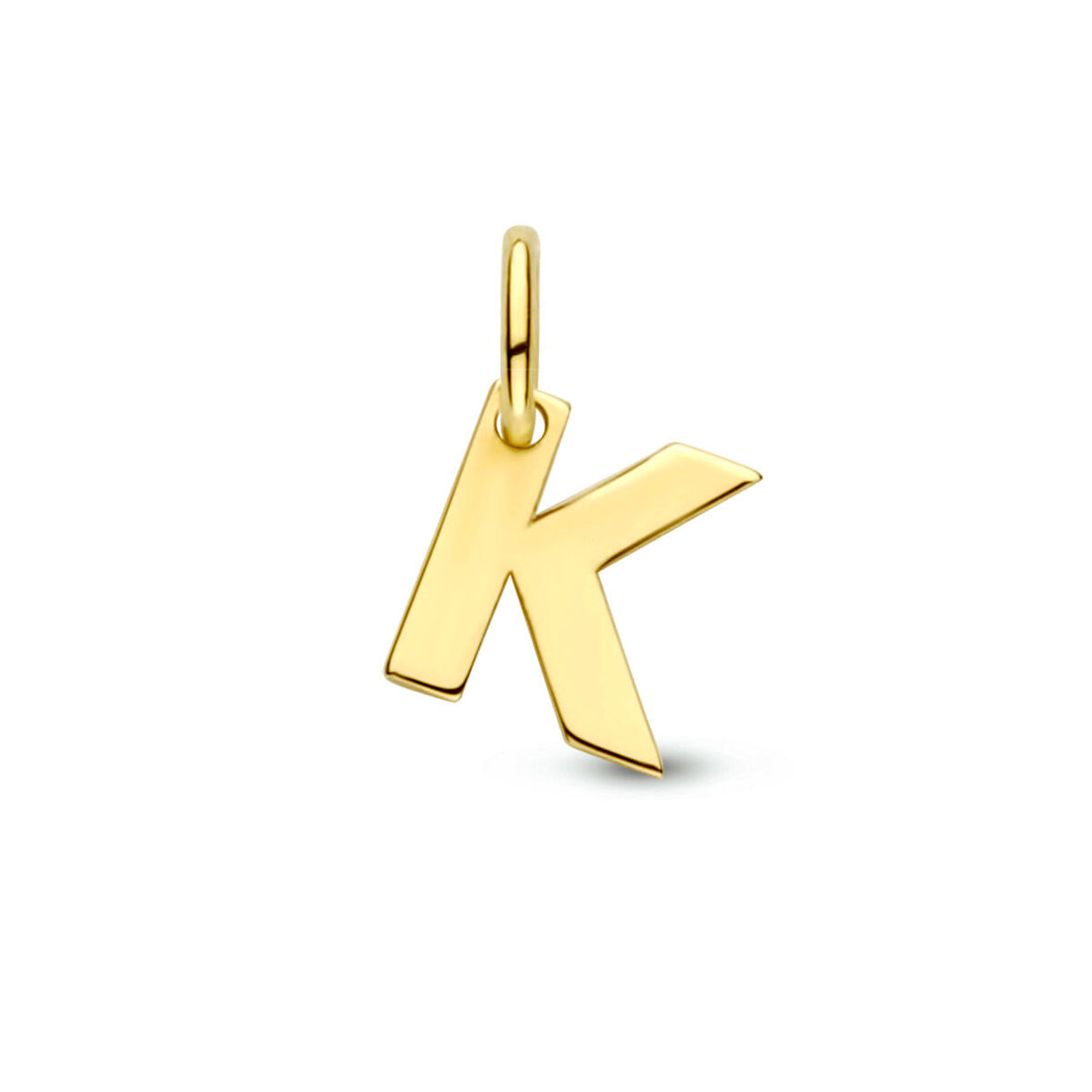 14k Geelgouden Letter Hanger – Persoonlijk Sieraad