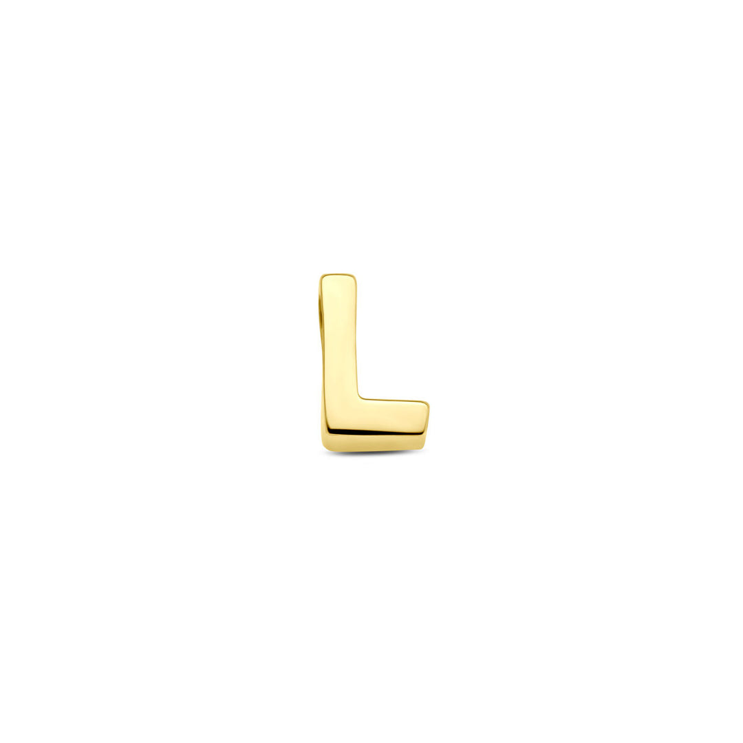 9k Geelgouden Hanger met Letter – Alfabet Hanger