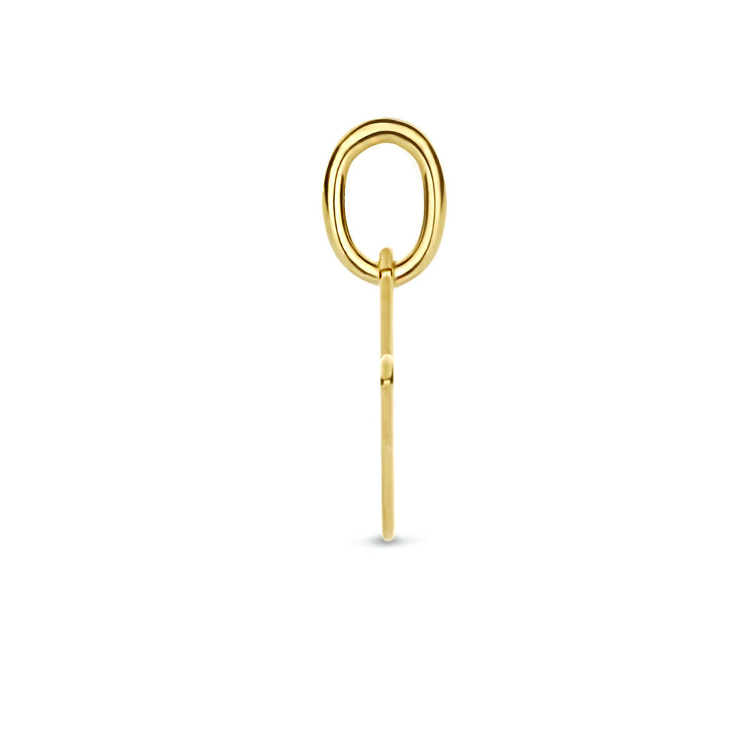 14k Geelgouden Letter Hanger – Persoonlijk Sieraad