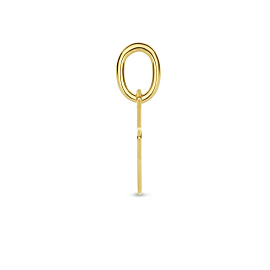 14k Geelgouden Letter Hanger – Persoonlijk Sieraad