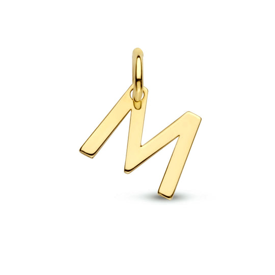 14k Geelgouden Letter Hanger – Persoonlijk Sieraad