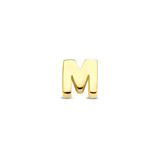 9k Geelgouden Hanger met Letter – Alfabet Hanger
