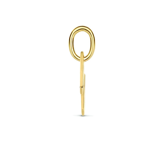 14k Geelgouden Letter Hanger – Persoonlijk Sieraad
