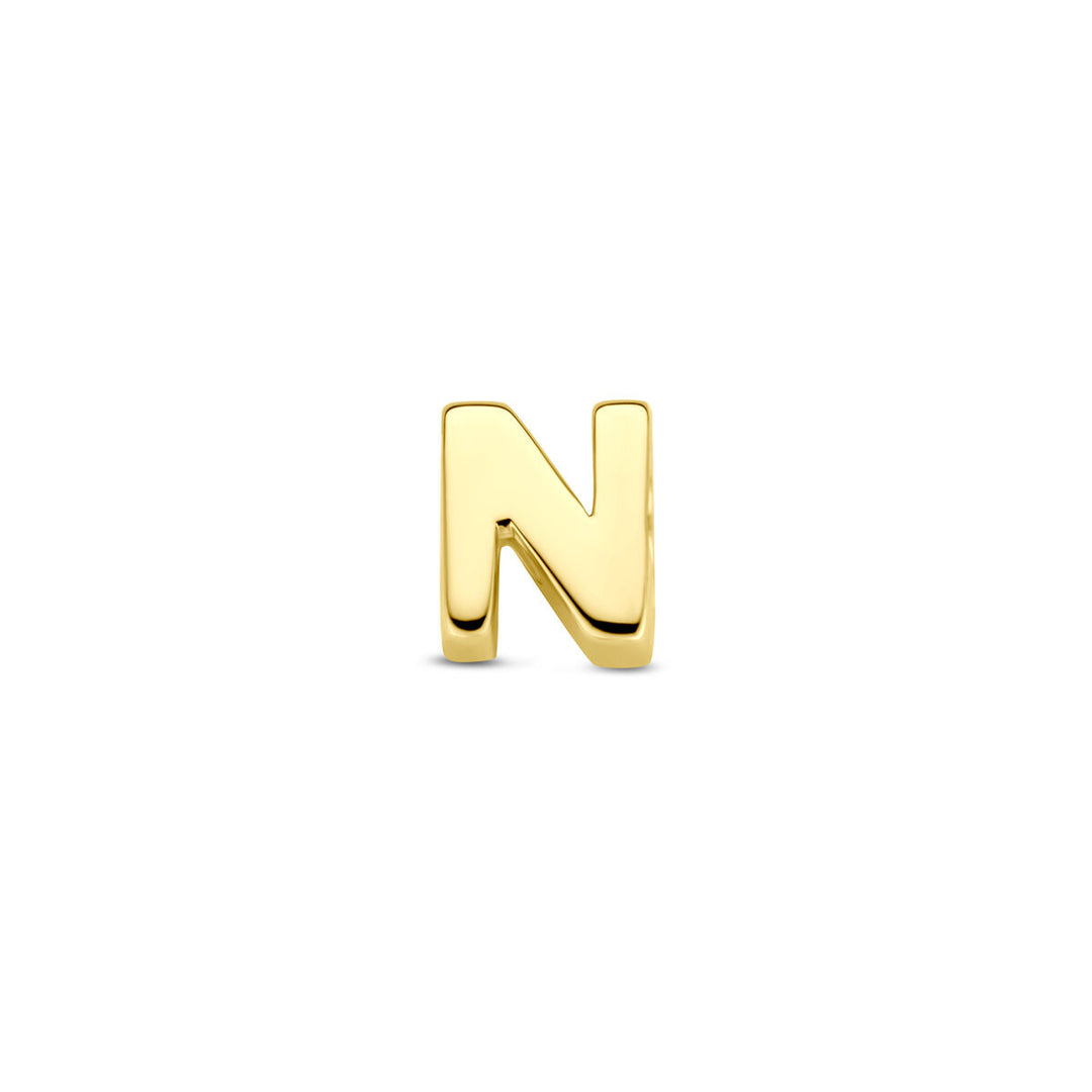 9k Geelgouden Hanger met Letter – Alfabet Hanger