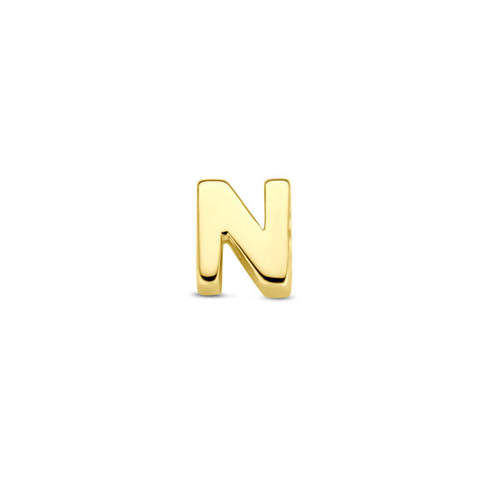 9k Geelgouden Hanger met Letter – Alfabet Hanger