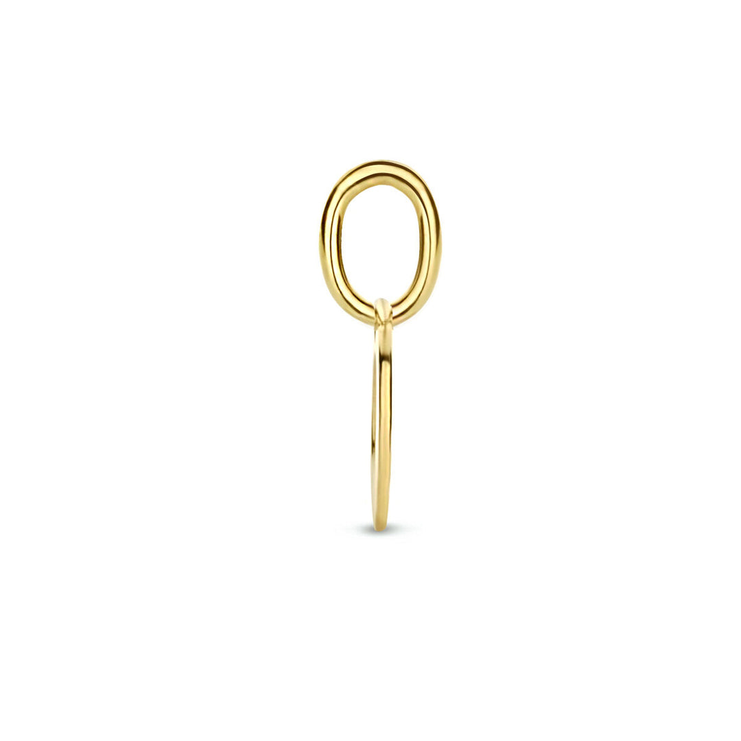 14k Geelgouden Letter Hanger – Persoonlijk Sieraad